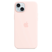 ราคา iPhone 15 Plus Silicone Case with MagSafe - Light Pink (10673653973310)