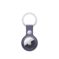 ราคา AirTag Leather Key Ring - Wisteria (10673850941758)