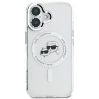 ราคา เคส Karl Karl-Choupette Head สำหรับ iPhone 16 Plus สี White (14877738074483)
