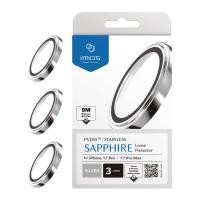 ราคา ฟิล์มกันเลนส์ Sapphire Stainless สำหรับ iPhone 17 Pro / 17 Pro Max สี Silver (15168718045555)