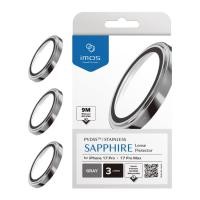 ราคา ฟิล์มกันเลนส์ Sapphire Stainless สำหรับ iPhone 17 Pro / 17 Pro Max สี Titanium/Gray (15168718012787)
