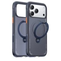 ราคา เคสกันกระแทก iPhone 17 Pro Max Torras Ostand Spin Air Series - Midnight Blue (15205468766579)