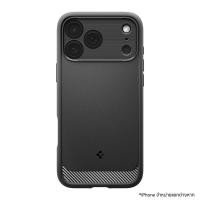 ราคา เคส iPhone 17 Pro Spigen Rugged Armor MagFit - Black (15185320935795)