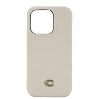 ราคา เคส iPhone 14 Pro Coach Slim Wrap สี Ivory C Plaque (11317525643582)