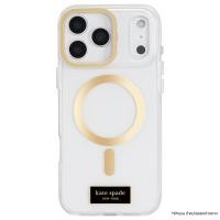 ราคา เคสกันกระแทก iPhone 17 Pro Max Case Kate Spade Stand MagSafe - Icon Clear (15167879971187)