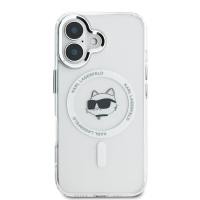 ราคา เคส Choupette Head รองรับ MagSafe สำหรับ iPhone 16 สี White (11407228600638)