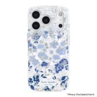 ราคา เคสกันกระแทก iPhone 17 Pro Kate Spade Print รองรับ MagSafe - Flowerbed Blue (15164908208499)