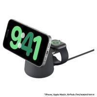 ราคา แท่นชาร์จไร้สาย Belkin BoostCharge Pro รองรับ MagSafe สี Charcoal (11309926121790)