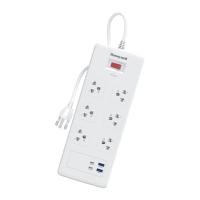 ราคา รางปลั๊กไฟ Honeywell 6 Outlet Surge Protector (14795440161139)