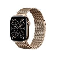 ราคา Apple Watch Series 11 GPS + Cellular 42mm Gold Titanium Case with Gold (15168750420339)