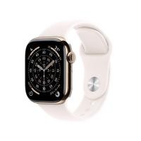 ราคา Apple Watch Series 11 GPS + Cellular 42mm Gold Titanium Case with Ligh (15168734724467)