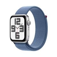 ราคา Apple Watch SE GPS 44mm Silver Aluminum Case with Winter Blue Sport Lo (10674212110654)