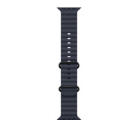 ราคา Apple Ocean Band 49mm - Black Titanium Finish/Navy (11402545135934)