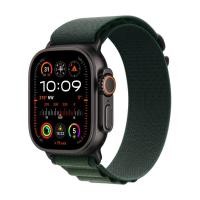 ราคา Apple AW 49mm Black Titanium Case Ultra 2 GPS + Cellular - Dark Green (11402543792446)
