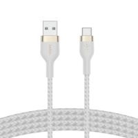 ราคา Belkin BOOST CHARGE Pro Flex สายชาร์จ USB-A to USB-C 1M - White (15233658192243)