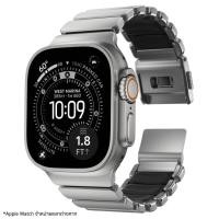 ราคา Band NOMAD Stratos FKM 49mm - Natural Titanium / Black (15289590251891)