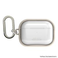 ราคา เคสกันกระแทก AirPods Pro 3 Power Support Air Jacket - Clear with Beige Frame (15356947726707)