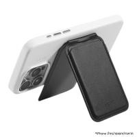 ราคา กระเป๋าใส่บัตร Snap Flash Wallet Stand (MOVAS) - Jet Black (11337642705214)