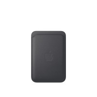ราคา Apple FineWoven Wallet MagSafe iPhone 16 - Black (11402542940478)