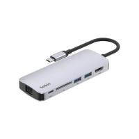 ราคา ฮับมัลติมีเดีย Belkin USB-C 6 in1 Multiport 4K60Hz 100W (15222065758579)