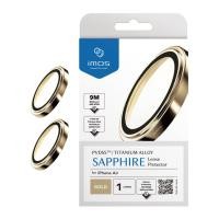 ราคา ฟิล์มกระจกกันเลนส์ Sapphire Titanium สำหรับ iPhone Air - Gold (15168717947251)