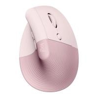 ราคา เมาส์ไร้สาย Logitech Lift Vertical Ergonomic Mouse สี Dark Rose (10866383323454)