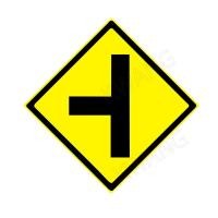 ราคา BISON ป้ายเครื่องหมายจราจร &quot;ทางโทแยกทางเอกทางซ้าย&quot; 45 cm. (23091)