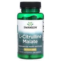 ราคา Swanson, L-Citrulline Malate, 750 mg, 60 Capsules (SWV-11591)