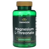 ราคา Swanson, Magnesium L-Threonate, 90 Veggie Capsules (SWV-02700)