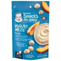 ราคา Gerber, Yogurt Melts, 8+ Months, Peach, 1 oz (28 g) (GBR-04732)