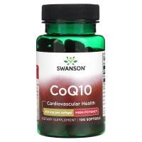 ราคา Swanson, CoQ10, 100 mg, 100 Softgels (SWV-02561)