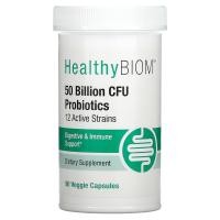 ราคา HealthyBiom, โพรไบโอติก 5 หมื่นล้าน CFU บรรจุแคปซูลผัก 90 แคปซูล (HBI-01578)