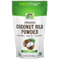 ราคา NOW Foods, Real Food, Organic Coconut Milk Powder, 12 oz (340 g) (NOW-05835)