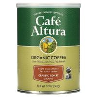 ราคา Cafe Altura, Organic Coffee, Ground, Classic Roast, 12 oz (340 g) (CAF-33616)