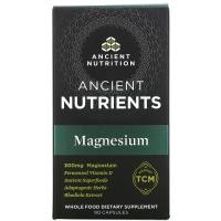 ราคา Dr. Axe / Ancient Nutrition, Ancient Nutrients, Magnesium, 100 mg, 90 Capsules (ATN-02336)