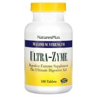 ราคา NaturesPlus, Ultra-Zyme สูตรเข้มข้นสูงสุด บรรจุ 180 เม็ด (NAP-04453)