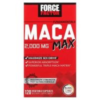 ราคา Force Factor, Fundamentals, Maca Max, 500 mg, 120 Vegetable Capsules (FOA-01845)
