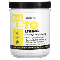 ราคา NaturesPlus, BHB Keto Living, Berry Lemonade, 7.4 oz (210 g) (NAP-82017)