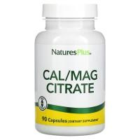 ราคา NaturesPlus, Cal/Mag Citrate, 90 Vegetarian Capsules (NAP-03369)