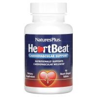 ราคา NaturesPlus, HeartBeat ผลิตภัณฑ์เสริมอาหารบำรุงหัวใจและหลอดเลือด บรรจุเม็ดรูปหัวใจ 90 เม็ด (NAP-47421)