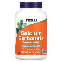 ราคา NOW Foods, Calcium Carbonate Powder, 12 oz (340 g) (NOW-01245)