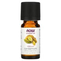 ราคา NOW Foods, Essential Oils, 100% Pure Cardamom, 1/3 fl oz (10 ml) (NOW-07644)