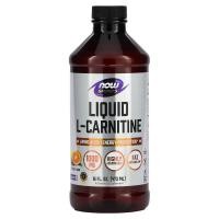 ราคา NOW Foods, Sports, L-Carnitine Liquid, Citrus, 1,000 mg, 16 fl oz (473 ml) (NOW-00065)