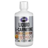 ราคา NOW Foods, Sports, Liquid L-Carnitine, Citrus, 1,000 mg, 32 fl oz (946 ml) (NOW-00069)