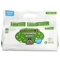 ราคา Pogi's Pet Supplies, Grooming Wipes, Travel Pack, Fragrance Free, 6 Packs, 20 Fresh Wipes Each (PGI-58750)