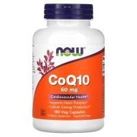 ราคา NOW Foods, โคเอนไซม์คิวเทน ขนาด 60 มก. บรรจุแคปซูลผัก 180 แคปซูล (NOW-03154)