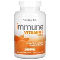 ราคา NaturesPlus, Immune Vitamin C, Citrus, 500 mg, 100 Chewables (NAP-41006)