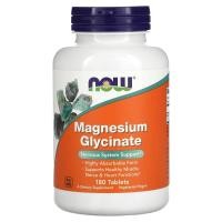 ราคา NOW Foods, Magnesium Glycinate, 180 Tablets (NOW-01289)