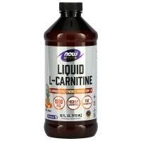 ราคา NOW Foods, Sports, L-Carnitine Liquid, Tropical Punch, 1,000 mg, 16 fl oz (473 ml) (NOW-00066)