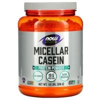 ราคา NOW Foods, Sports, Micellar Casein Protein Powder, Unflavored, 1.8 lbs (816 g) (NOW-02122)